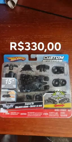 Hot Wheels Custom Motors Batmobile Starter Set