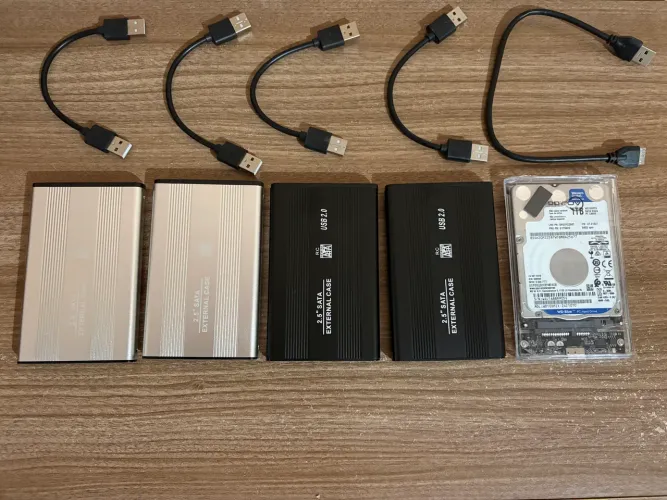 HD Externo 320gb / 500gb / 1 Tera 