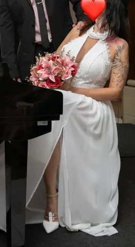 Vestido de Noiva Closet da May