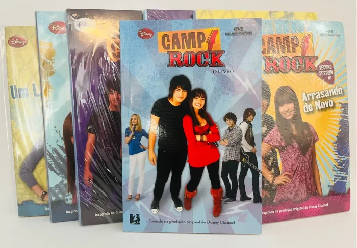 Livros Camp Rock Lacrados