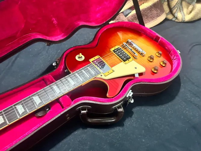 Tanglewood les paul canhoto INGLESA com upgrades