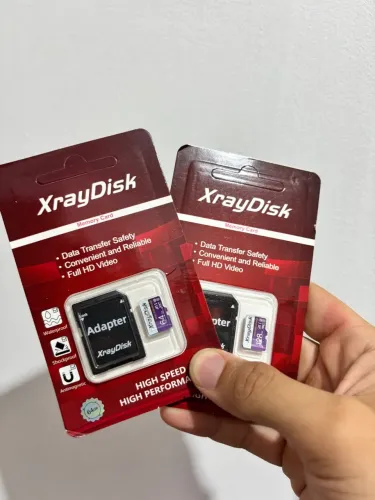 Cartão de Memória XrayDisk 64GB e 128GB