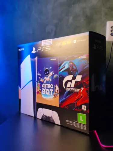 PS5 Slim 2 jogos - ACEITO SEU CELULAR 
