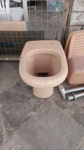 Vaso sanitário bege