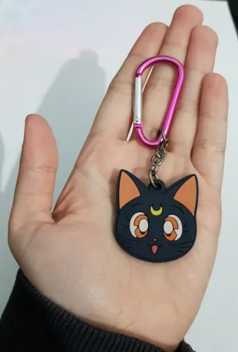 Chaveiro Sailor Moon Gato Luna Primark Inglaterra Raro Colecionador