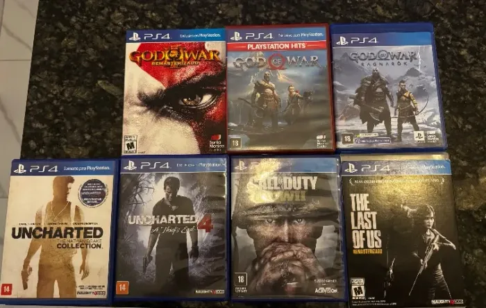 VENDO JOGOS DE PS4