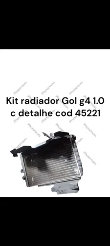 Kit Radiador Gol G4 1.0