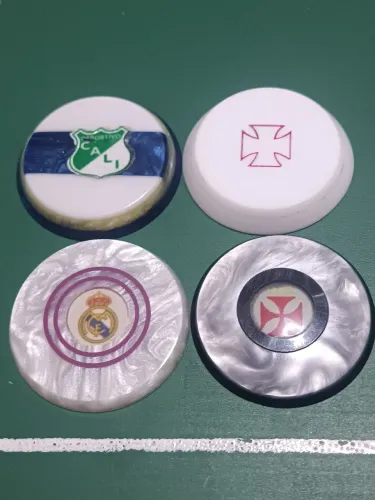 Futebol de botão 4 botões futebol de mesa 