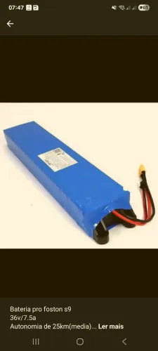 Bateria de lítio patinete Foston s9