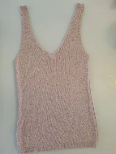 Regata italiana lilas de viscose pura e lurex brilhosa