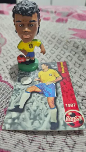 COLEÇÃO FUTEBOL COCA COLA, CRAQUES DA SELEÇÃO BRASILEIRA, NOSTALGIA. GONÇALVES