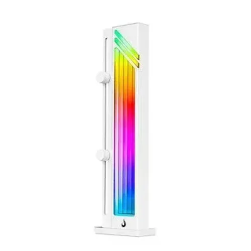 Suporte de Placa de Vídeo Rise Mode ARGB Aura V1 Branco