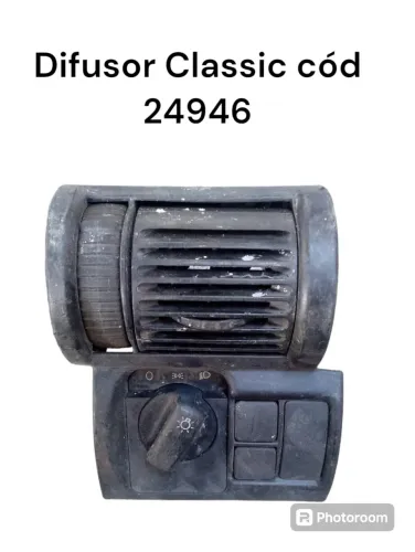 Difusor De Ar Condicionado Chevrolet Classic Cód 24946