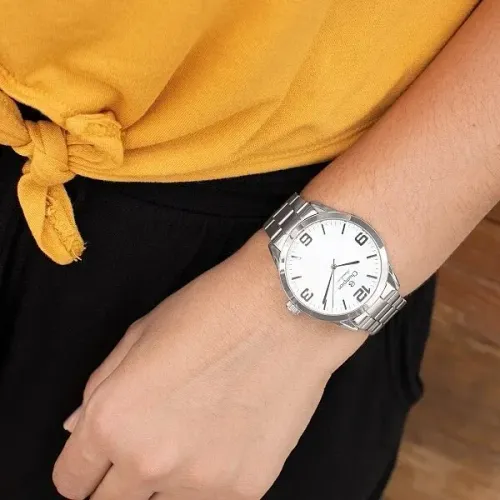 [NOVO] Relógio Feminino Champion CN29893C - Original, Prata, Aço Inox, 40mm, 5ATM