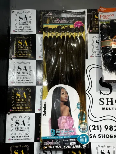 CABELO LISO MORENA ILUMINADA - FiBRA PREMIUM