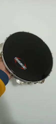 Pandeiro 11 polegadas 2 tarraxa comtemporanea novo 