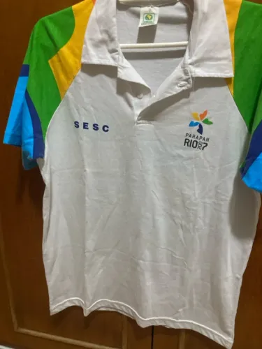 Combo Camisas Oficiais RIO 2007 + Rio 2016 - Raras e Colecionáveis