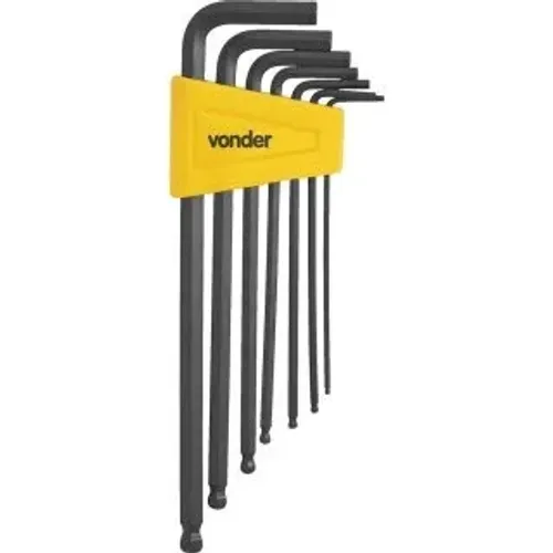 JOGO DE CHAVE ALLEN 1,5A06MM C/7PC ABAULADA VONDER