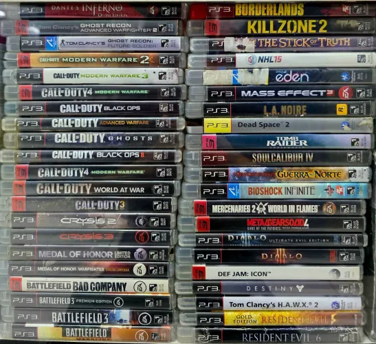 Jogos Ps3 - Play 3-Playstation 3 (LEIA DESCRIÇÃO)