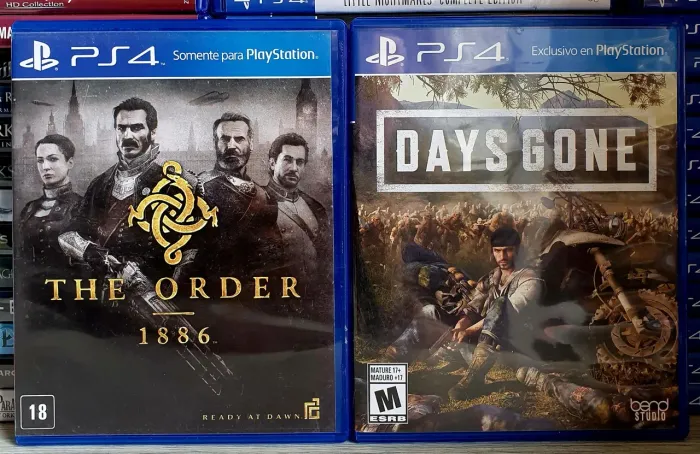 Jogos Ps4 Combo The Order 1886 + Days Gone (Em Português)
