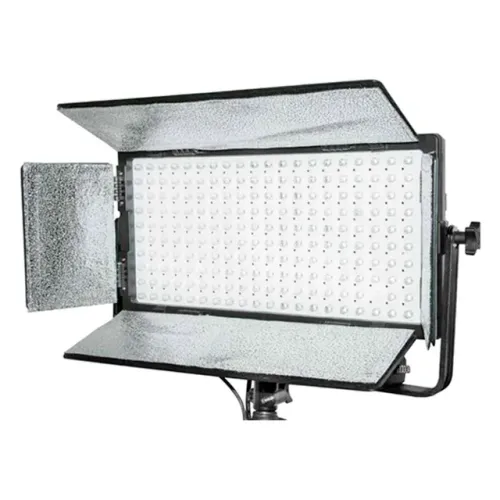 Kit C/ 3 Painéis De Led Marca Energia LP1200 (3 Unid- Func. A/C e Bateria V-Mount) Bi Col