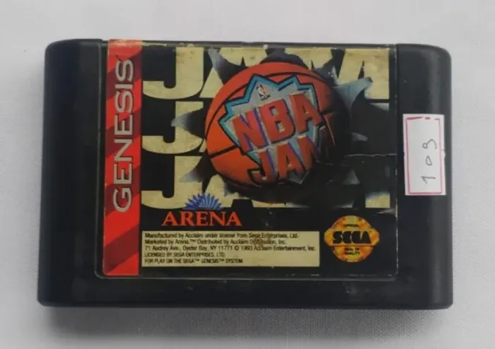 Jogo NBA JAM Mega Drive