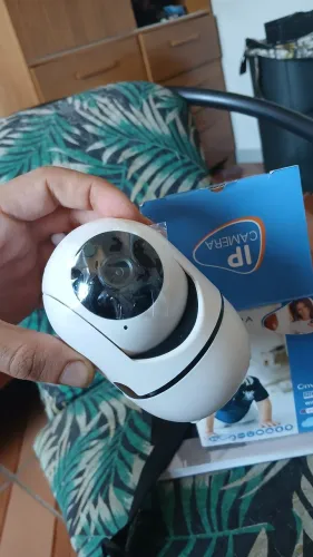 2 cameras de seguranca wifi HD com audio