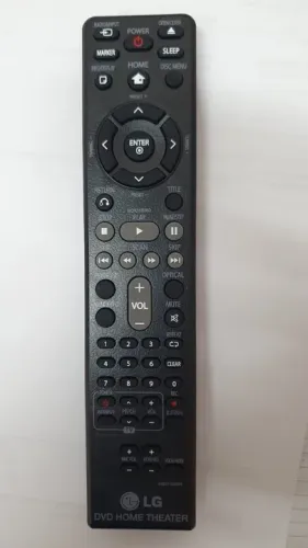 Controle remoto LG Home Theater Original AKB37026865