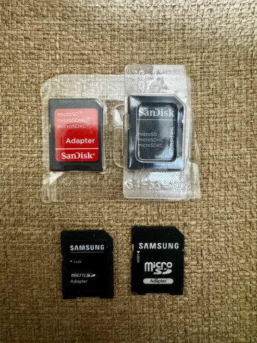 Adaptador de Cartão microSD para SD - SanDisk ou Samsung (Novo)