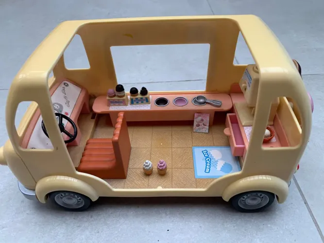 Sylvanian families Trailer sorveteria 