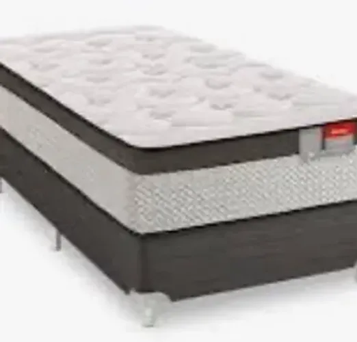 Cama box solteiro suporte 