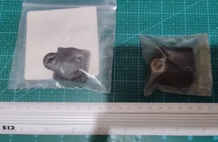 Backplate, para motores escala 1/10 e 1/8