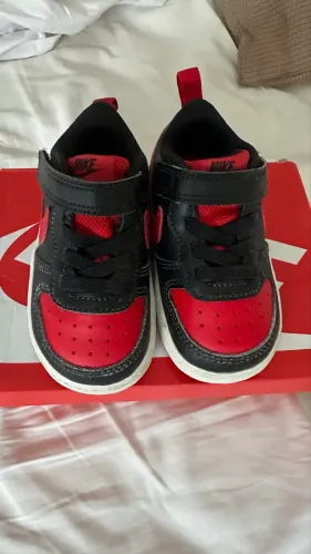 tenis importado infantil nike court borough low 2 tamanho 20