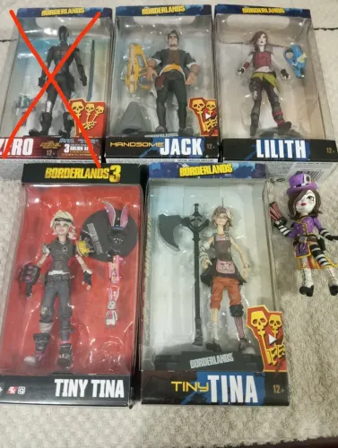 Coleção Borderlands McFarlane 270 cada
