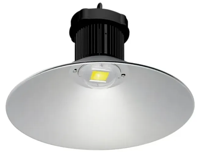 Luminária Industrial Led 50w Bivolt Kian Iluminação Galpão Lojas Comércio Promoção
