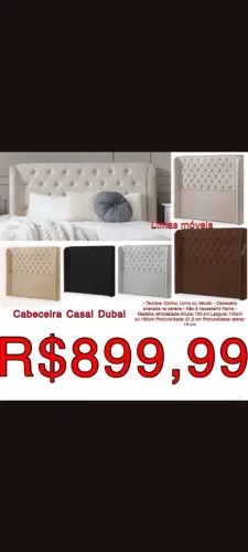 Cabeceira Casal Dubai