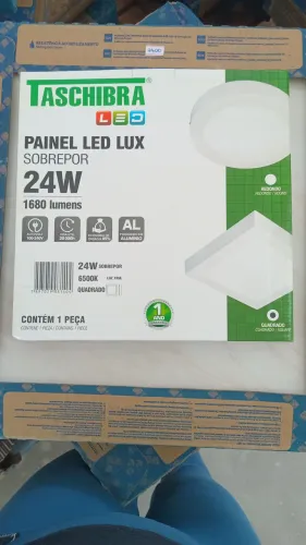 Painel LED Lux Sobrepor 24W Taschibra