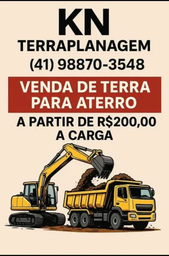 Terra para aterro PROMOÇÃO