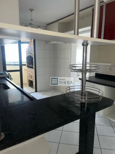 Apartamento com 3 dormitórios para alugar, 144 m² por R$ 6.560,00/mês - Vila Assunção - Sa