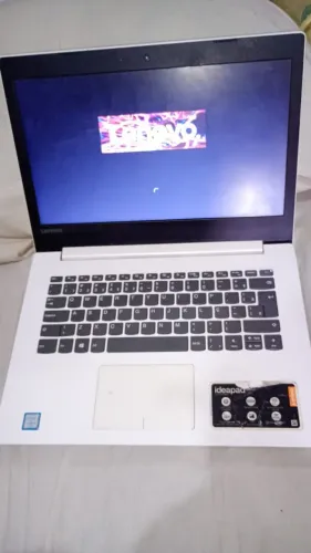 Nootbok Lenovo ideaped, 320 teclado em português. Acompanha capa e carregador original