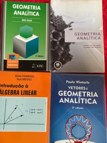 Livros Geometria Analítica e Álgebra Linear