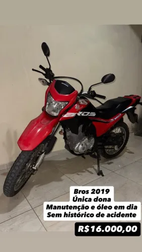 Honda Bros 2019- única dona