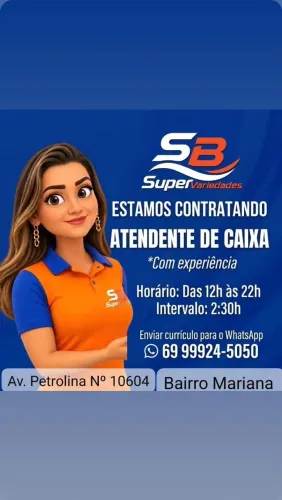 Vagas disponíveis