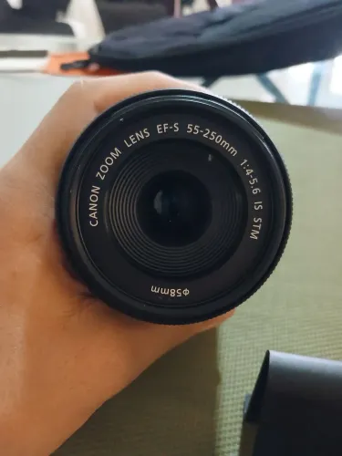 Lente canon efs 55-250 is stm
