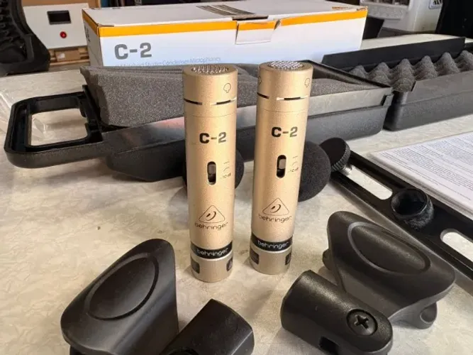 Microfone Condensador Behringer C2 Profissional