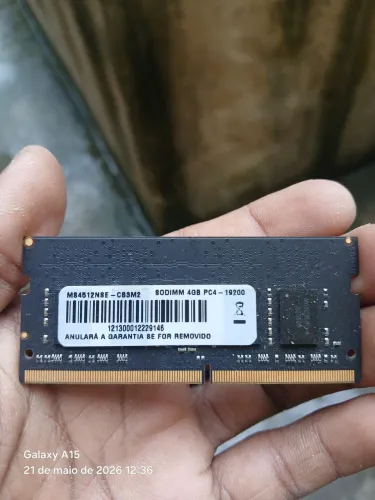 Memória Notebook 4GB- DDR4
