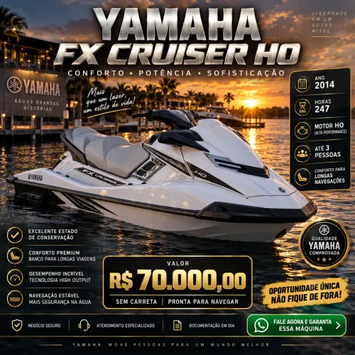 Jetski Yamanha Fx cruiser ho 2014