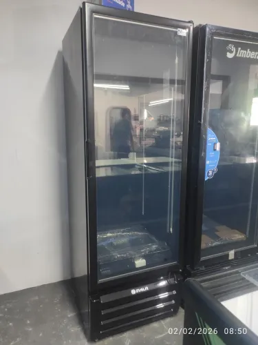 Bh cervejeira 500 litros com vidro aquecido