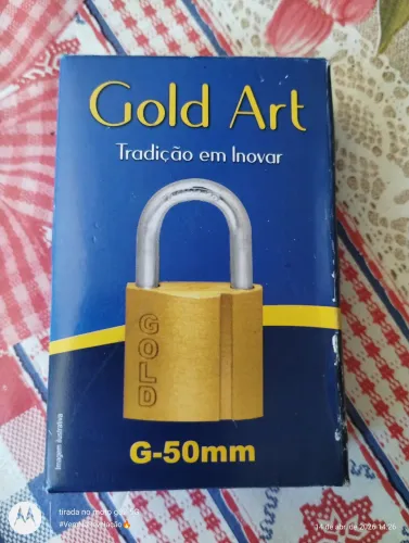 Cadeado Gold Art G 50mm