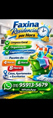Faxina com eficiência